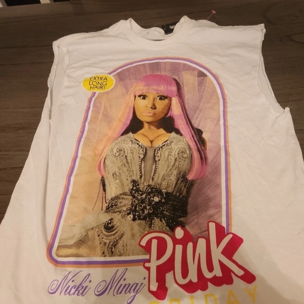 Nicki Minaj Pink Friday Kids T-Shirt - White